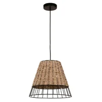 Lámpara Colgante Negro 1 Luz E27 40w
