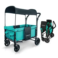 Coche Plegable. Verde Azulado ?w1og-tl Won