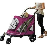 Coche Para Mascotas 81x57x107cm Mediano Violeta