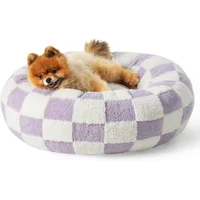 Cama para Perros Pequeños Redondas Con Felpa L