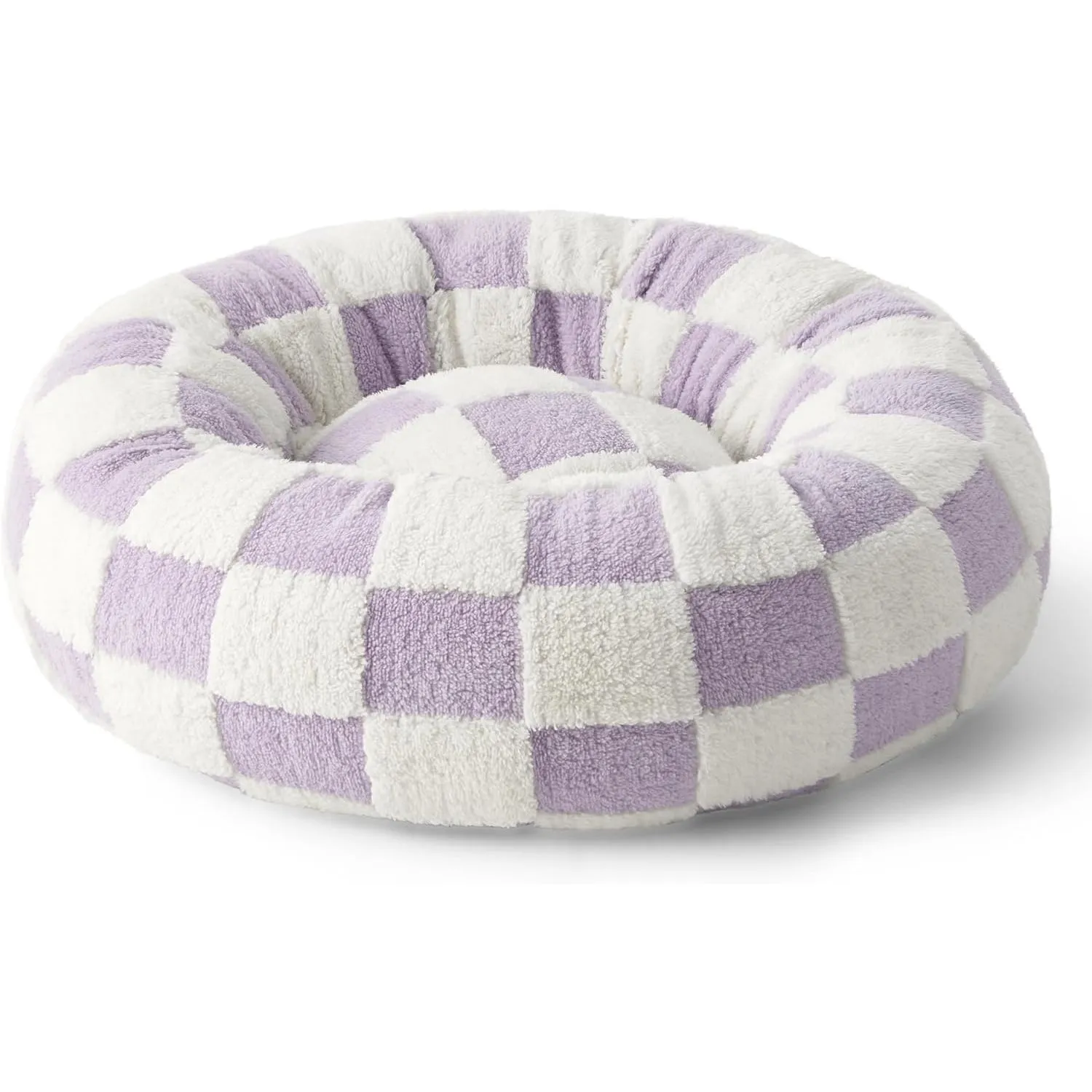 Cama para Perros Pequeños Redondas Con Felpa L 7