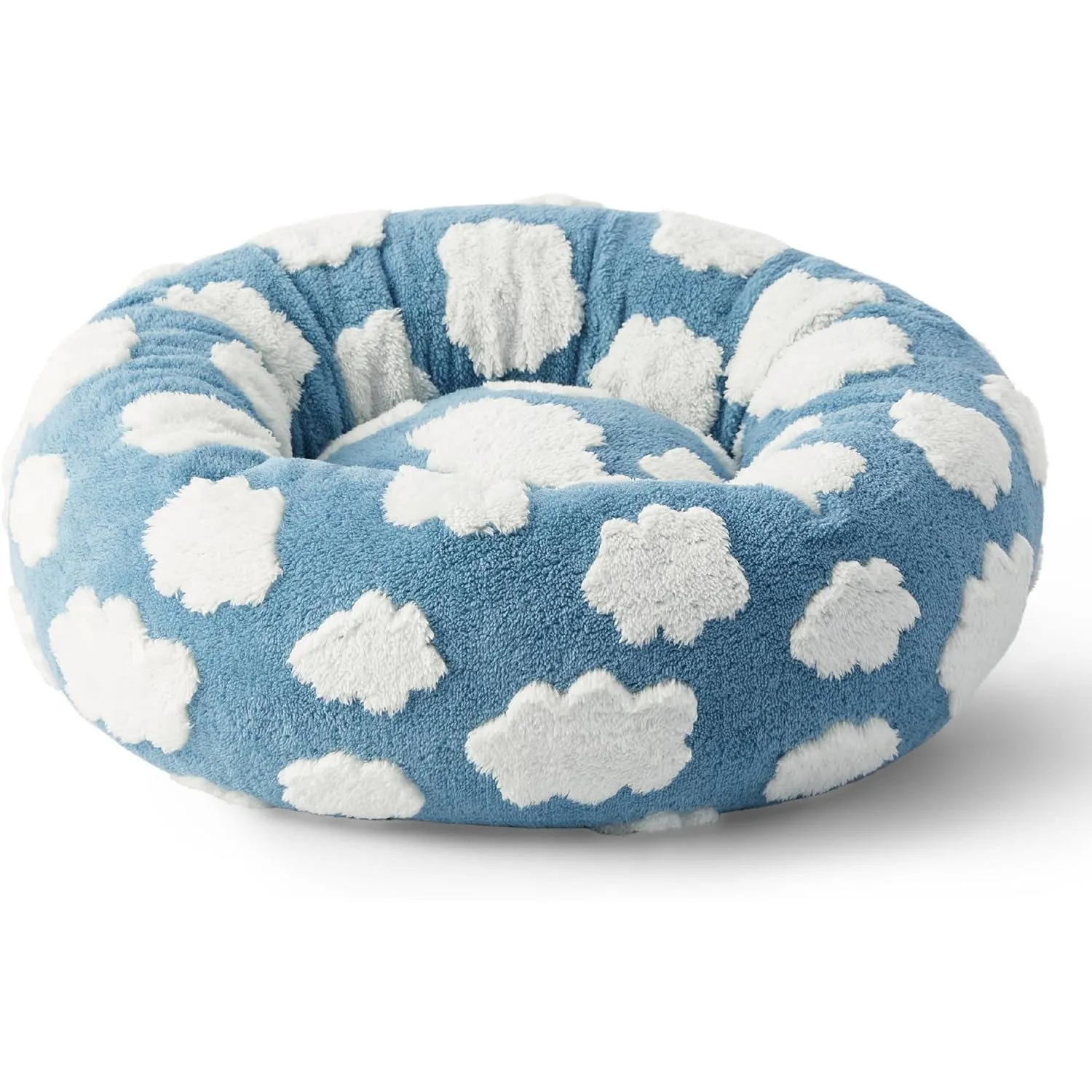 Cama para Perros Pequeños Antideslizante Azul 7