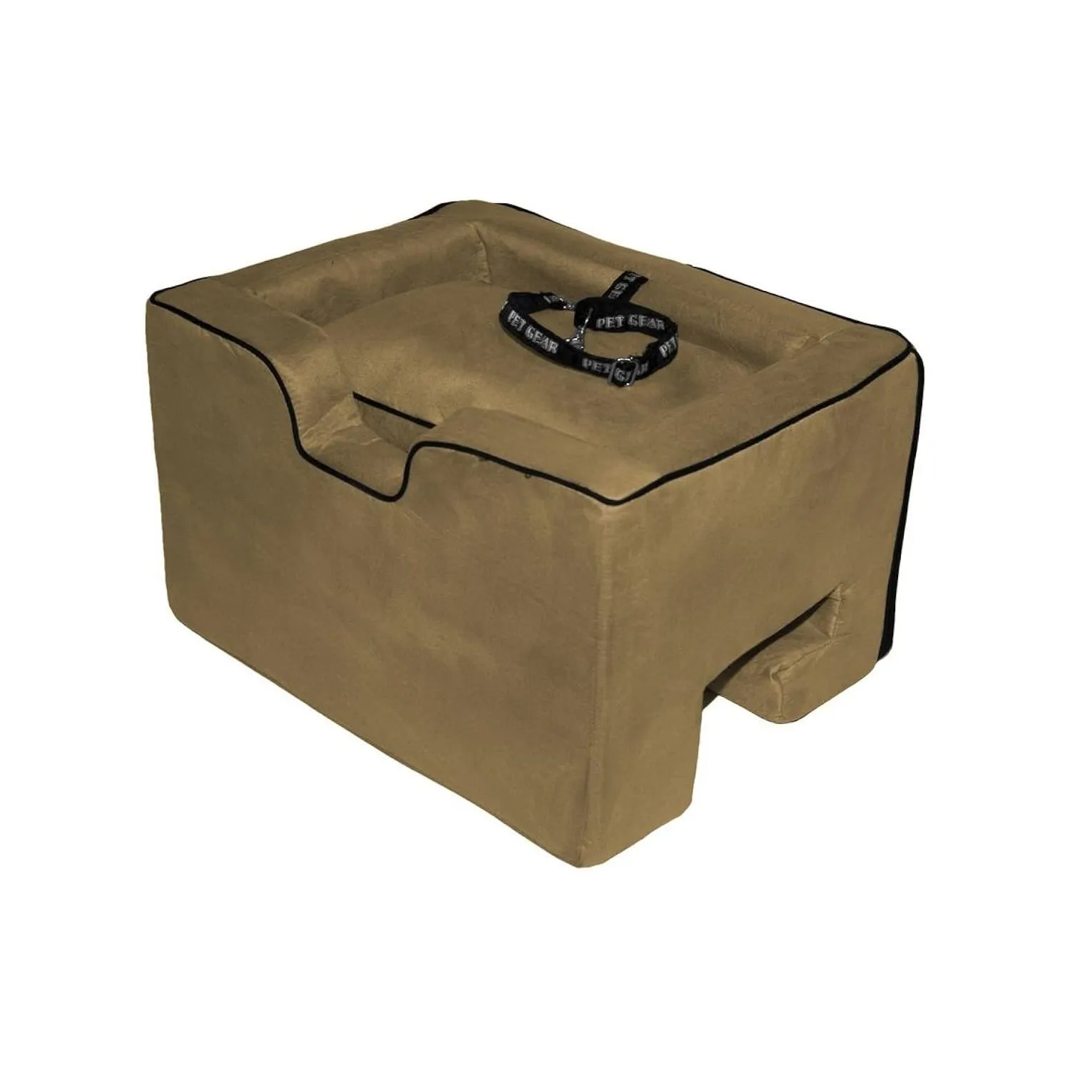 Asiento Automovil Para Perros 46x36x28cm Pequeño Marrón