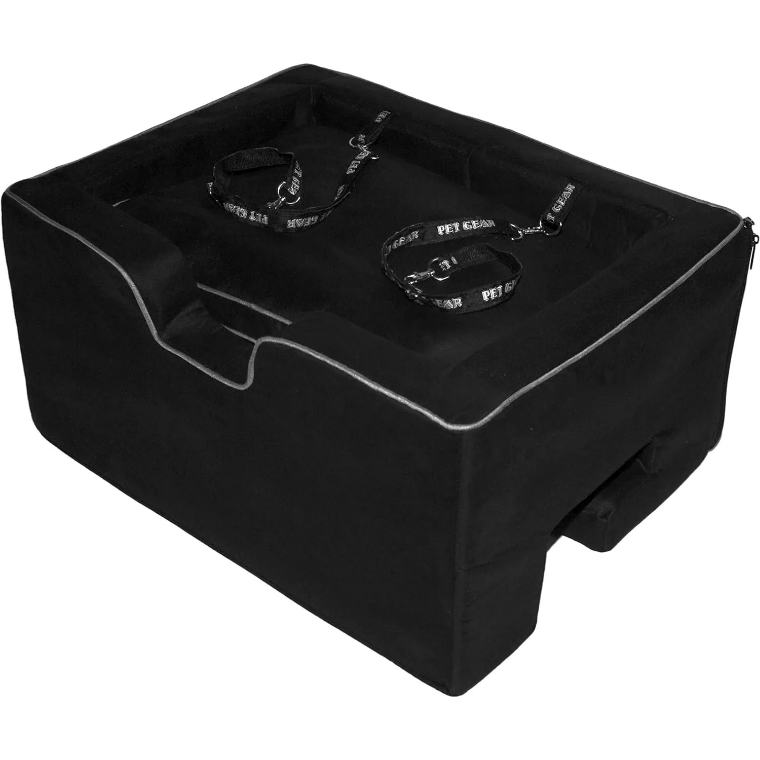 Asiento Automovil Para Perros 56x43x28cm Pequeño Negro