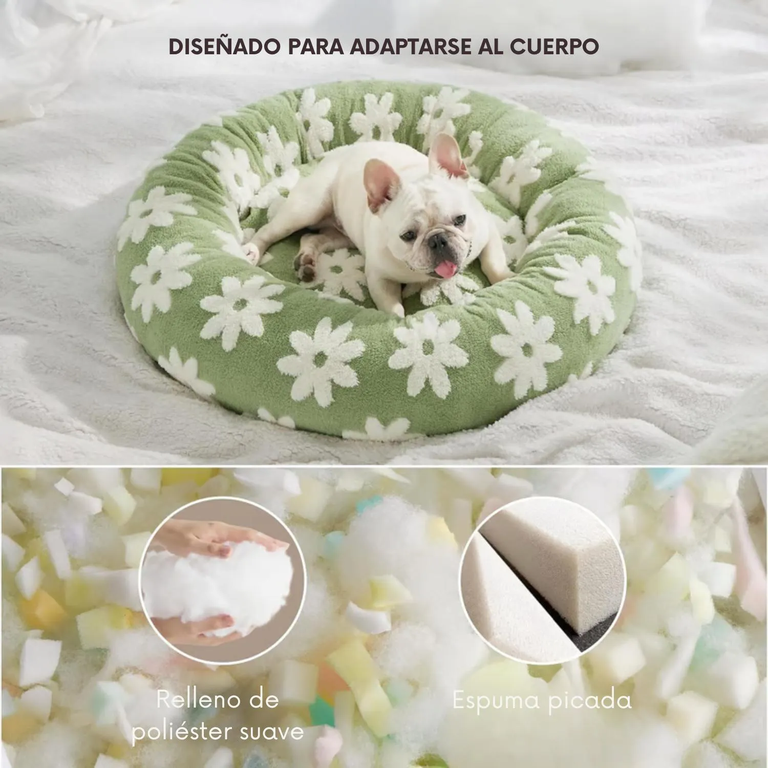 Cama para Perros Pequeños Relajantes para Mascotas 3