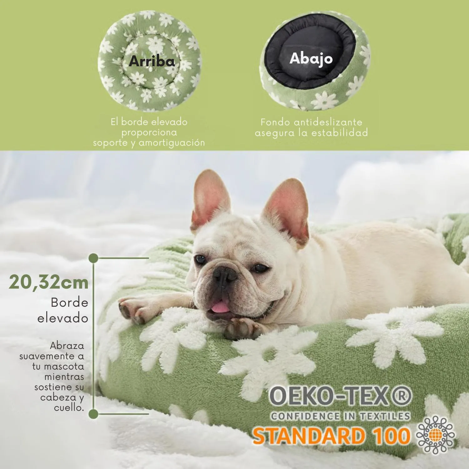 Cama para Perros Pequeños Relajantes para Mascotas 5