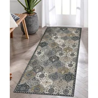Alfombra Marroquí Color Gris Multicolor de 0.61x1.52 m Lahome