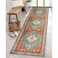 Alfombra Tribal Vintage Multicolor de 0.61x91 m Lahome