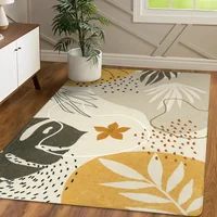 Alfombra Bohemia Color Beige Lavable de 1.22x1.83 m Lahome