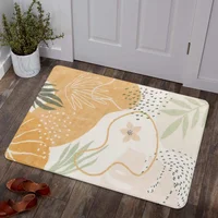 Alfombra Estilo Bohemio Color Gris Topo Lavable de 0.61x0.91 m Lahome