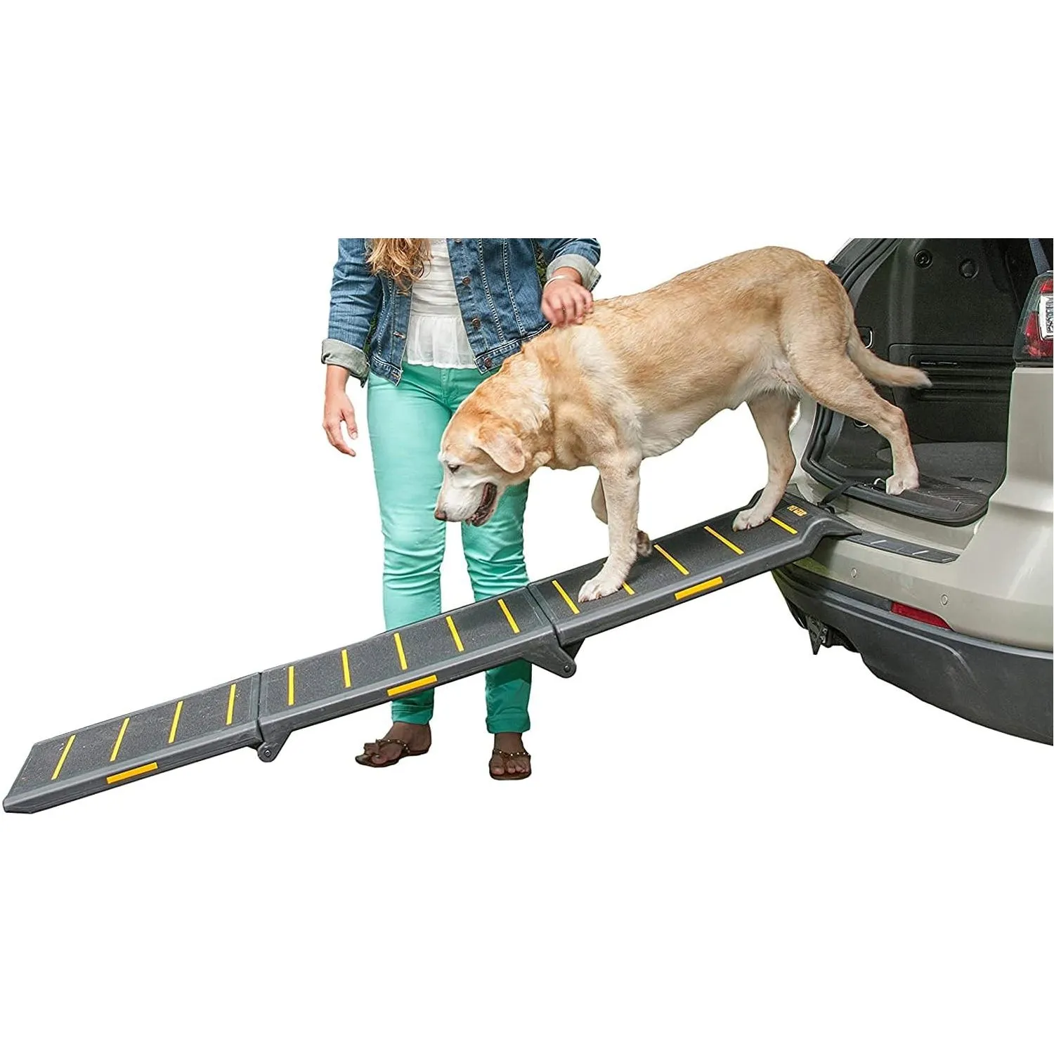 Rampa Portátil de Tres Pliegues de Perros Pg93
