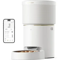 Comedero  Automático Para Gato Blanco Plaf107