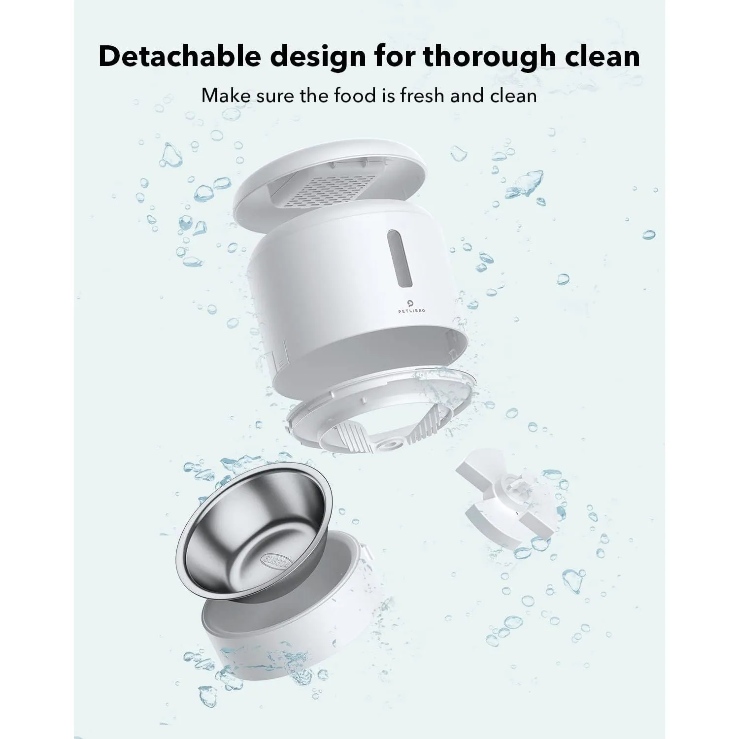 Dispensador Automático de Alimentos Secos para Gatos 7