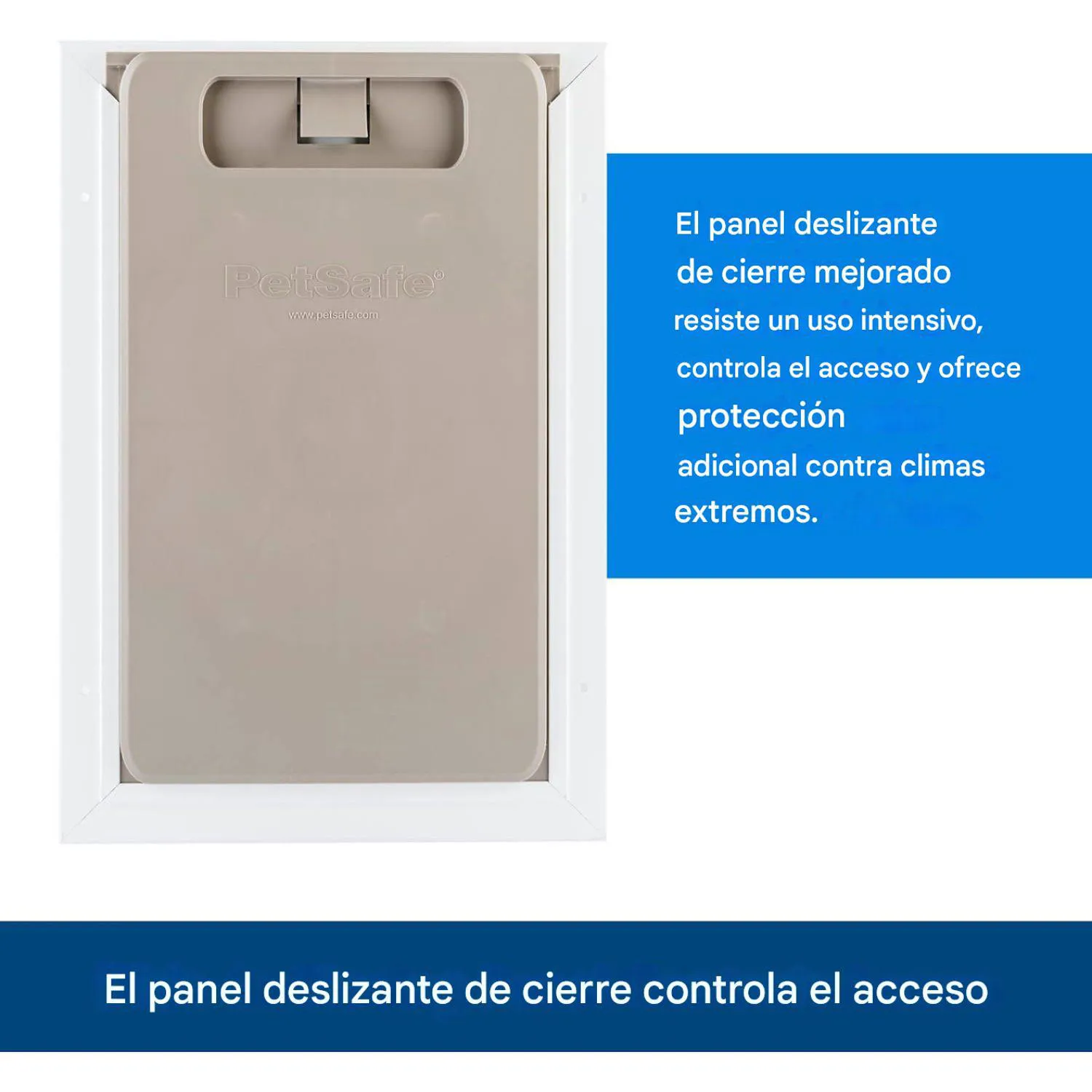 Puerta para Perros Aluminio Térmica Raza Grande Marca PetSafe