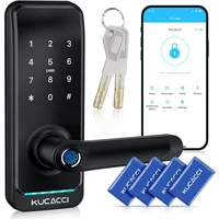 Cerradura de Puerta Con Teclado Con Manija Ku-
