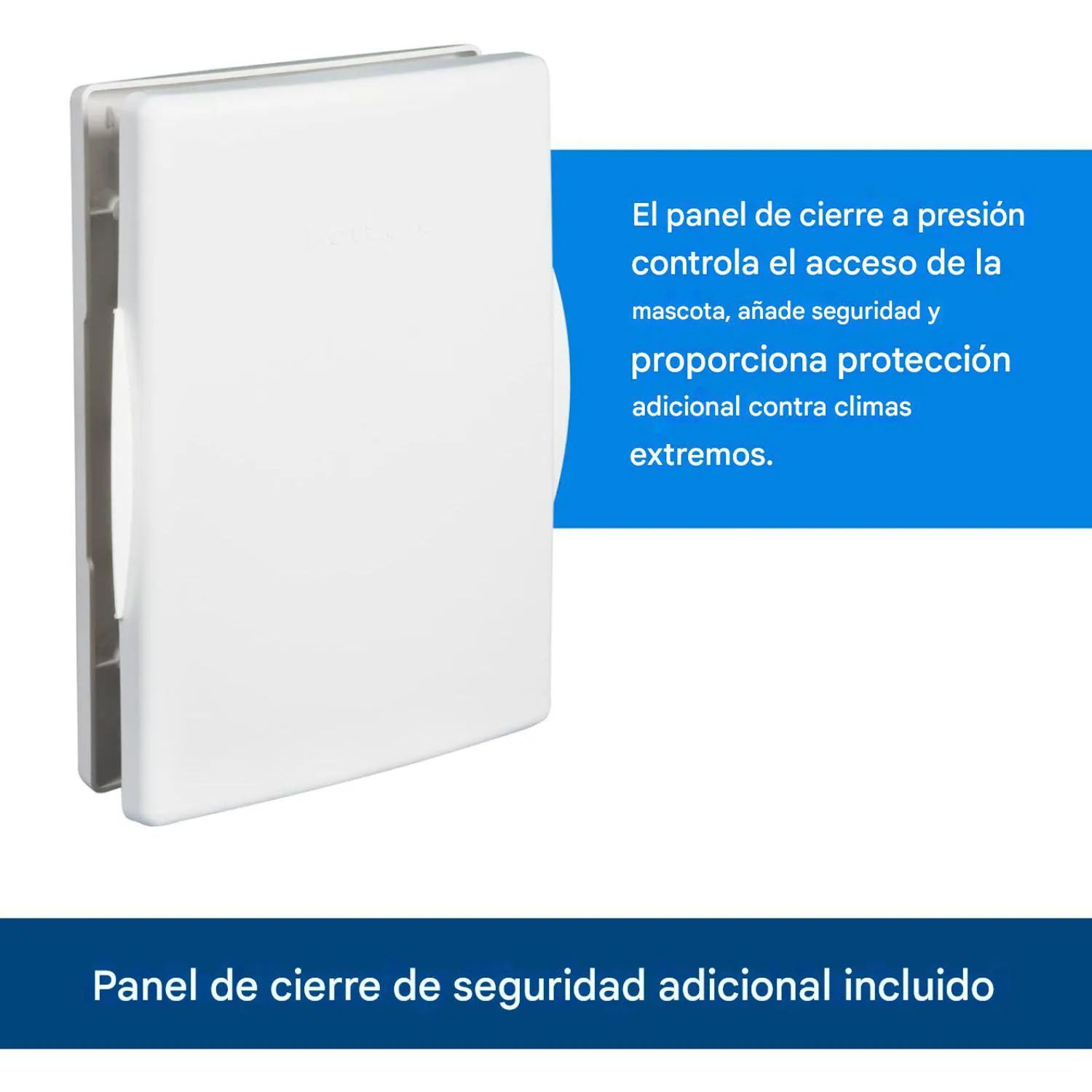 Puerta para Perros Aluminio Térmica Raza Grande Marca PetSafe 4