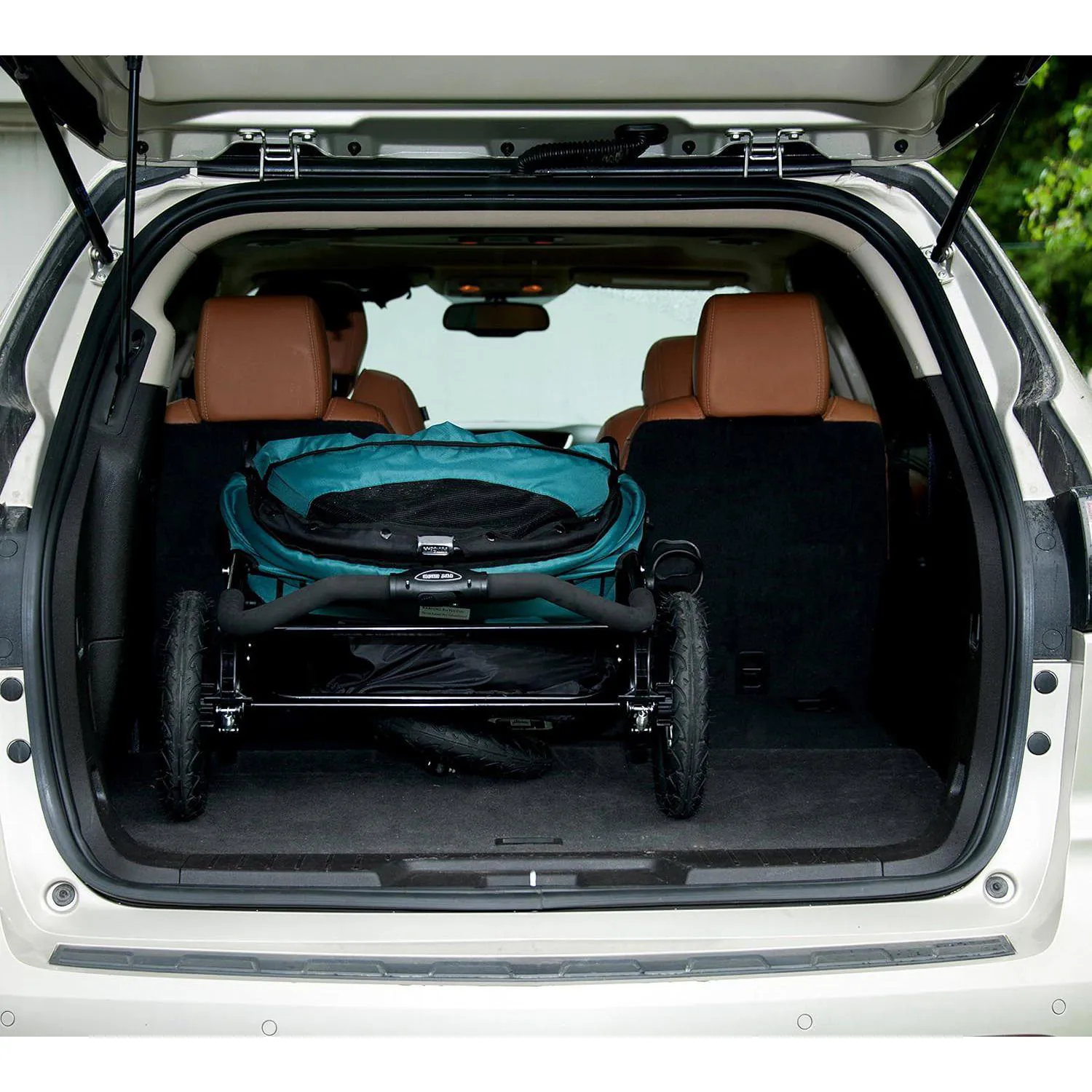 Coche Para Mascotas 79x58x108cm Mediano Verde 4