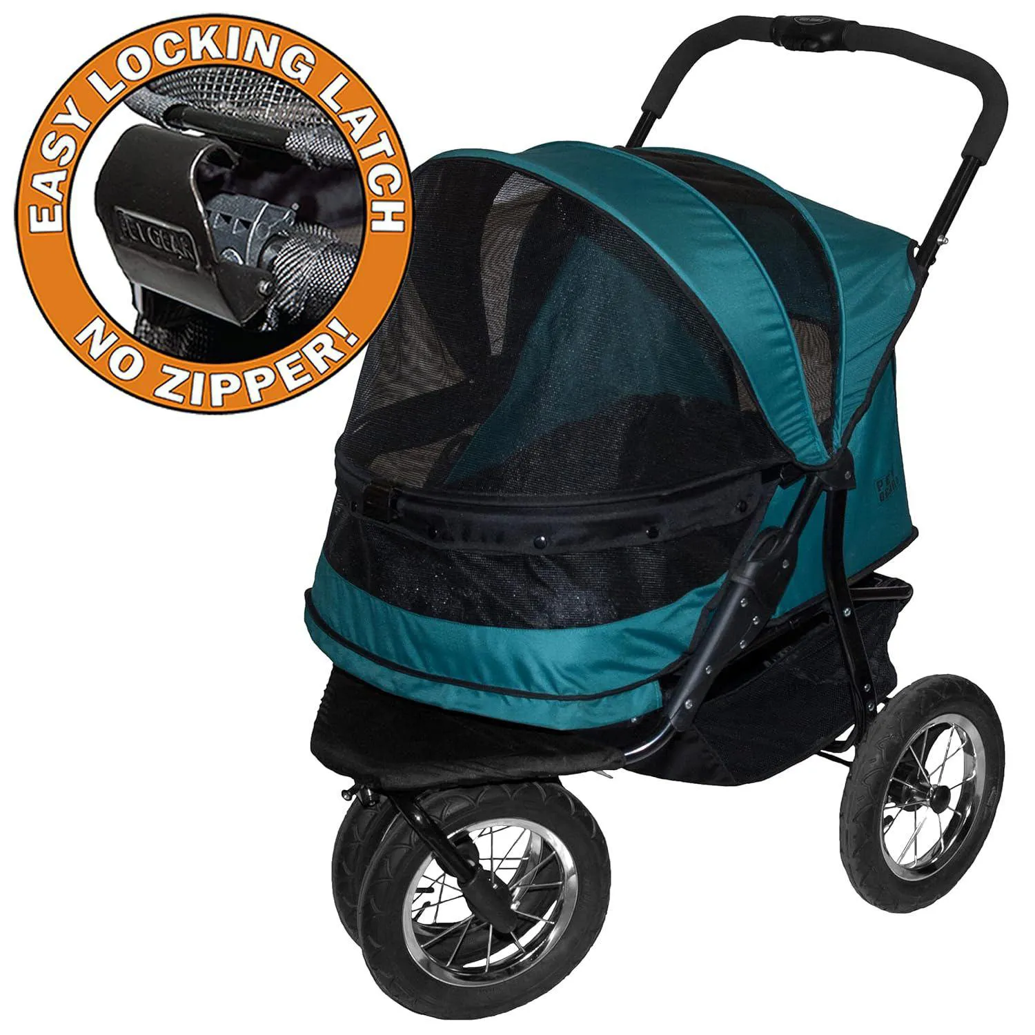 Coche Para Mascotas 79x58x108cm Mediano Verde 5