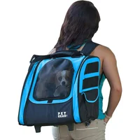 Mochila Para Mascotas 37x30x91cm Mediano Azul
