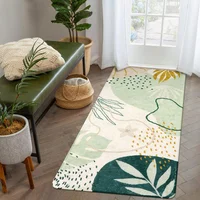 Alfombra Color Verde Lavable de 61x1.22 m Lahome