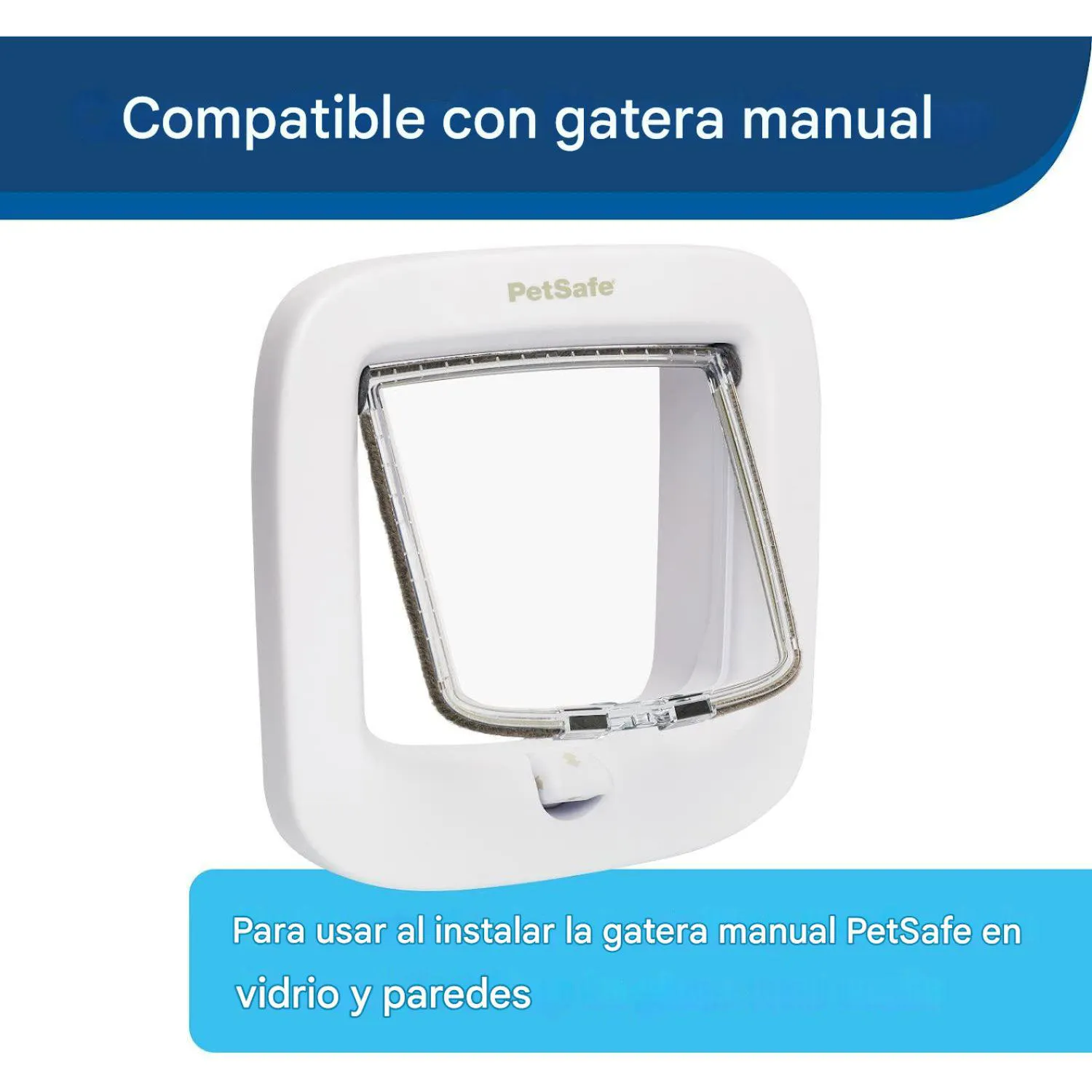 Adaptador de Montaje para Puerta de Gato con Microchip y Solapa Manual 3