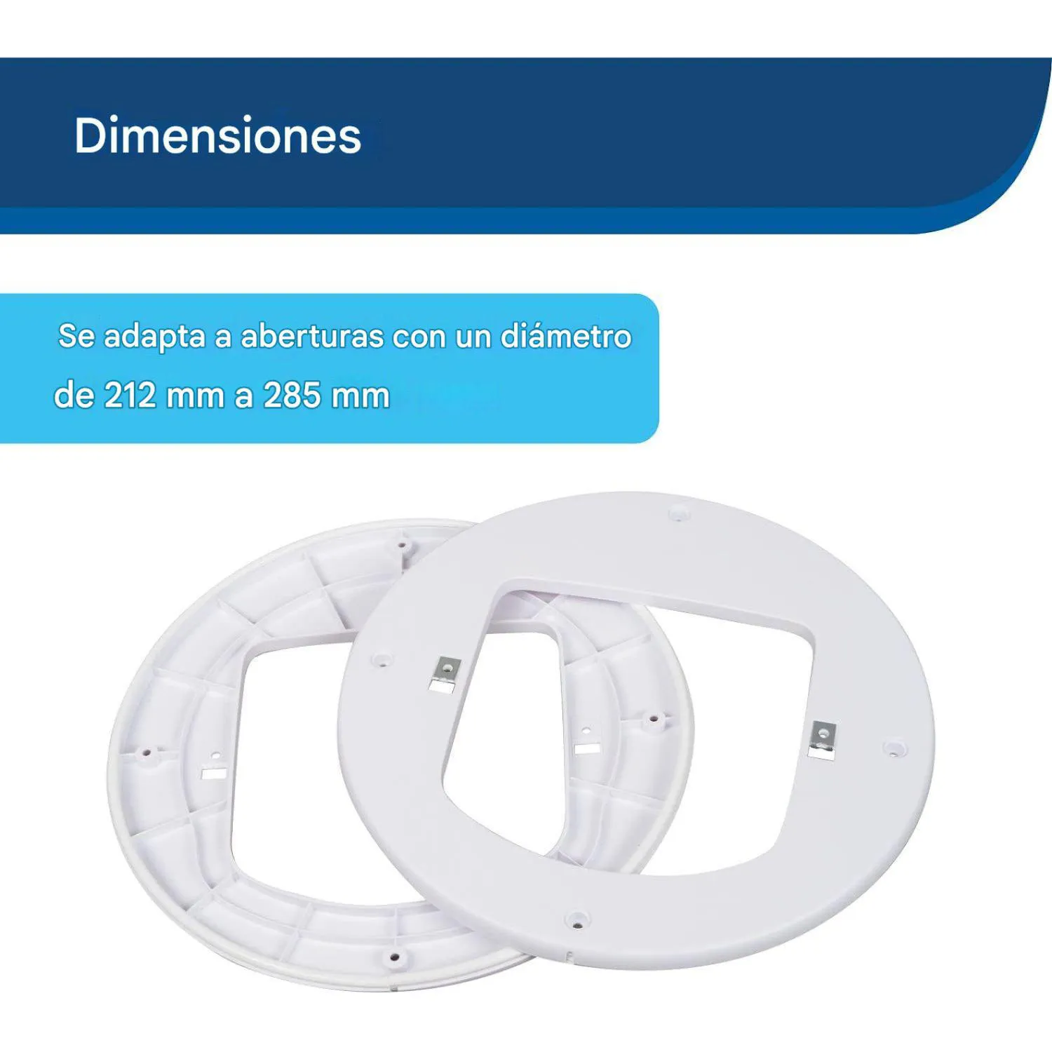 Adaptador de Montaje para Puerta de Gato con Microchip y Solapa Manual 6