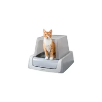 Arenero Automático para Gatos PetSafe Scoopfree Crystal Pro con Entrada Frontal