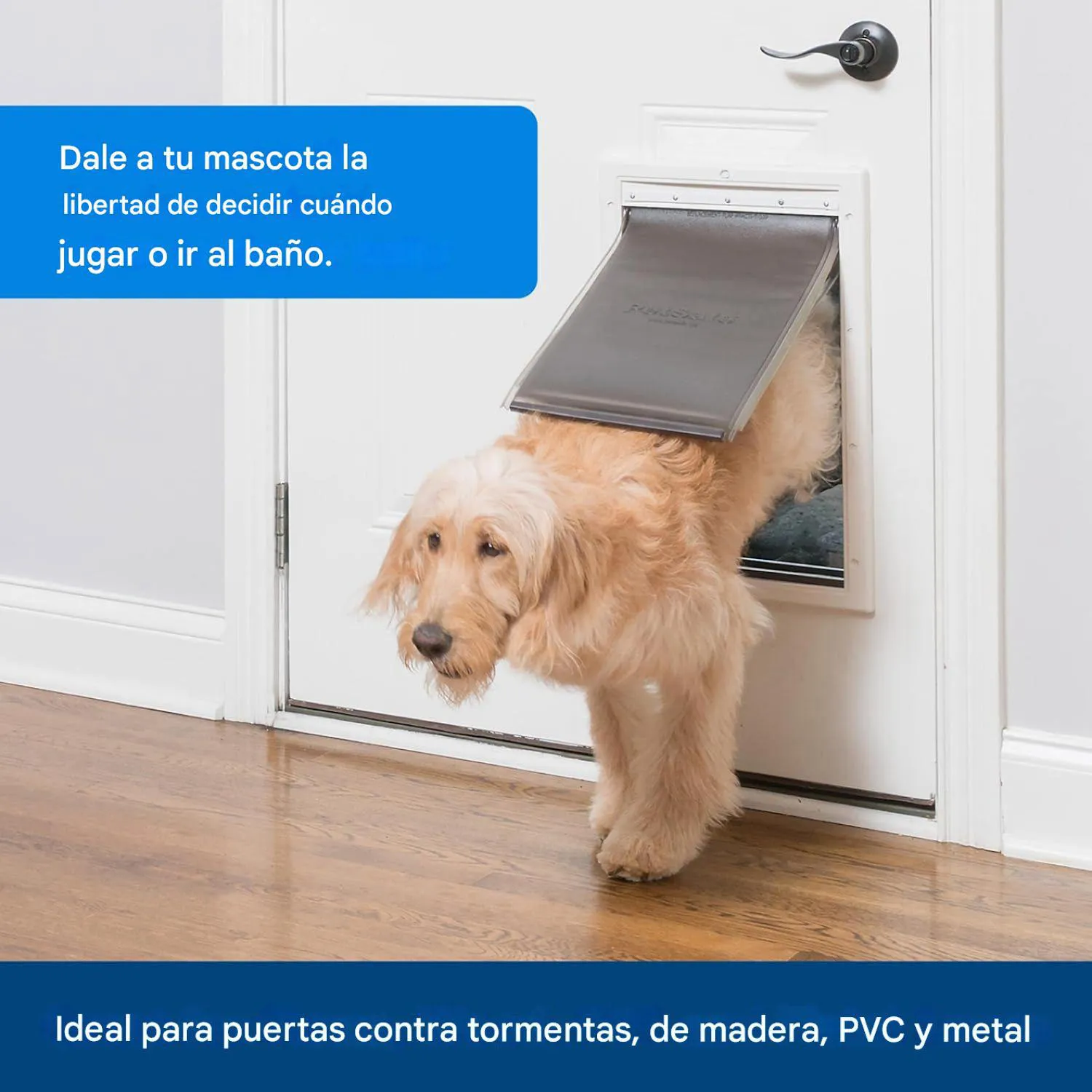 Puerta para Perros Plástico Térmica Raza Grande Marca PetSafe