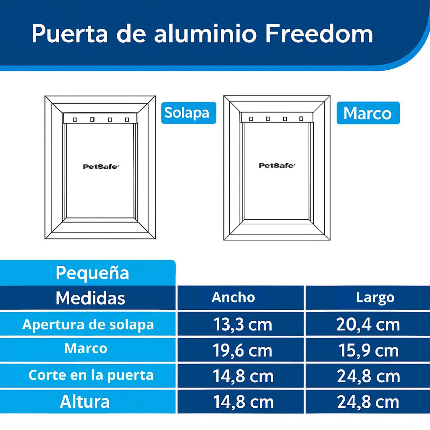 Puerta para Perros Plástico Térmica Raza Grande Marca PetSafe 6