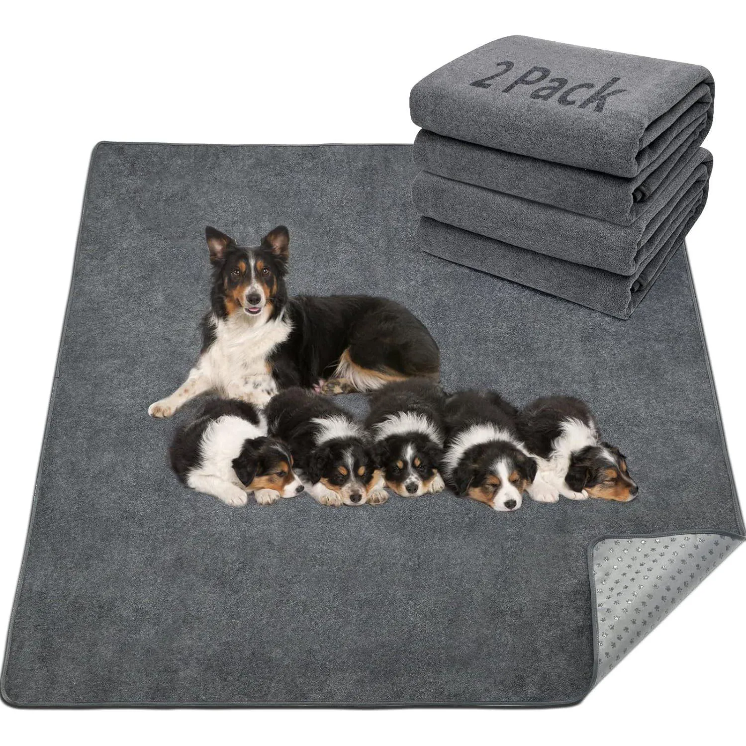 Almohadilla  Para Mascotas 39x31x11cm Pequeño Gris