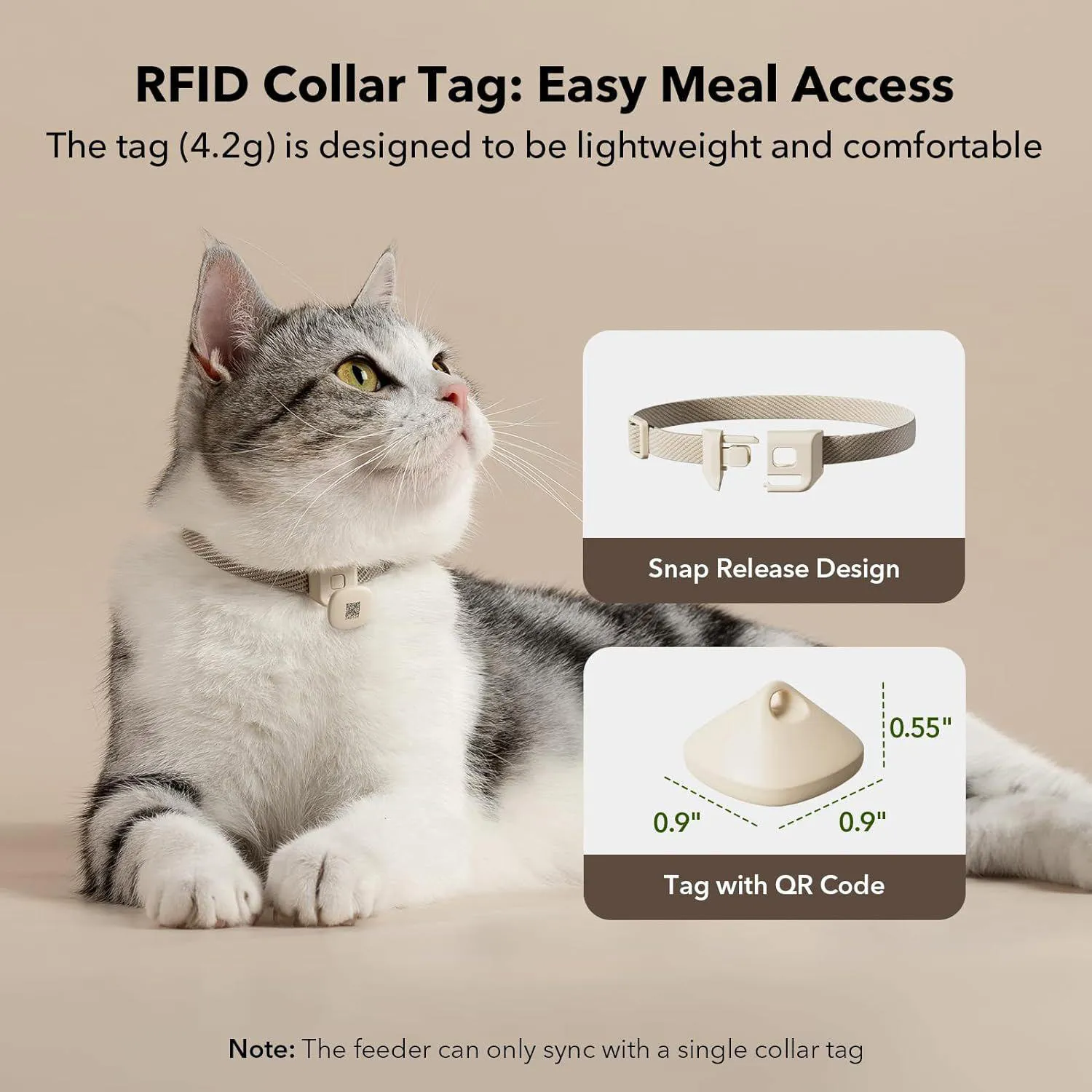 Comedero PETLIBRO RFID con Reconocimiento y Control por App para Gatos 8