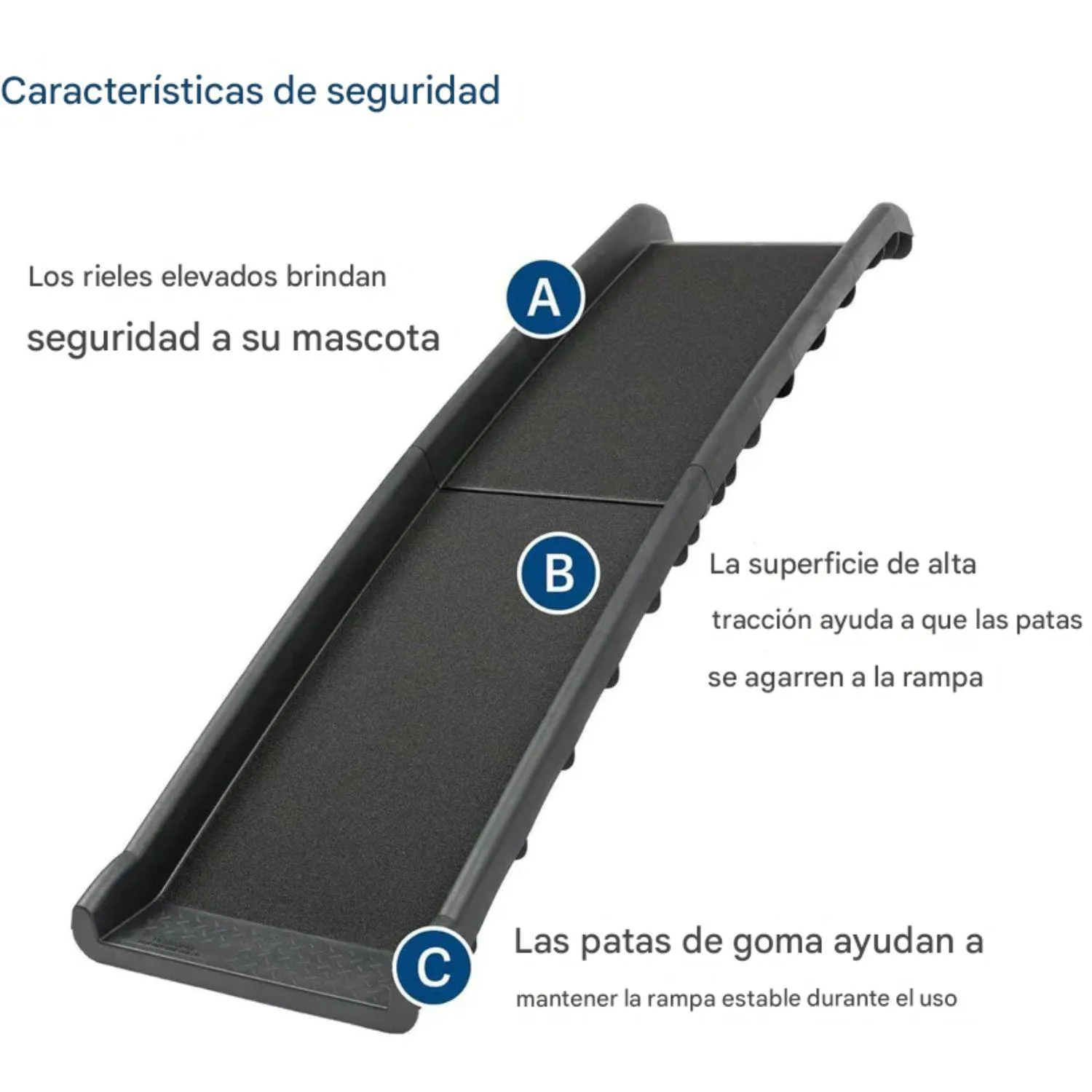 Rampa Plegable PetSafe Happy Ride para Perros con Superficie Antideslizante 3