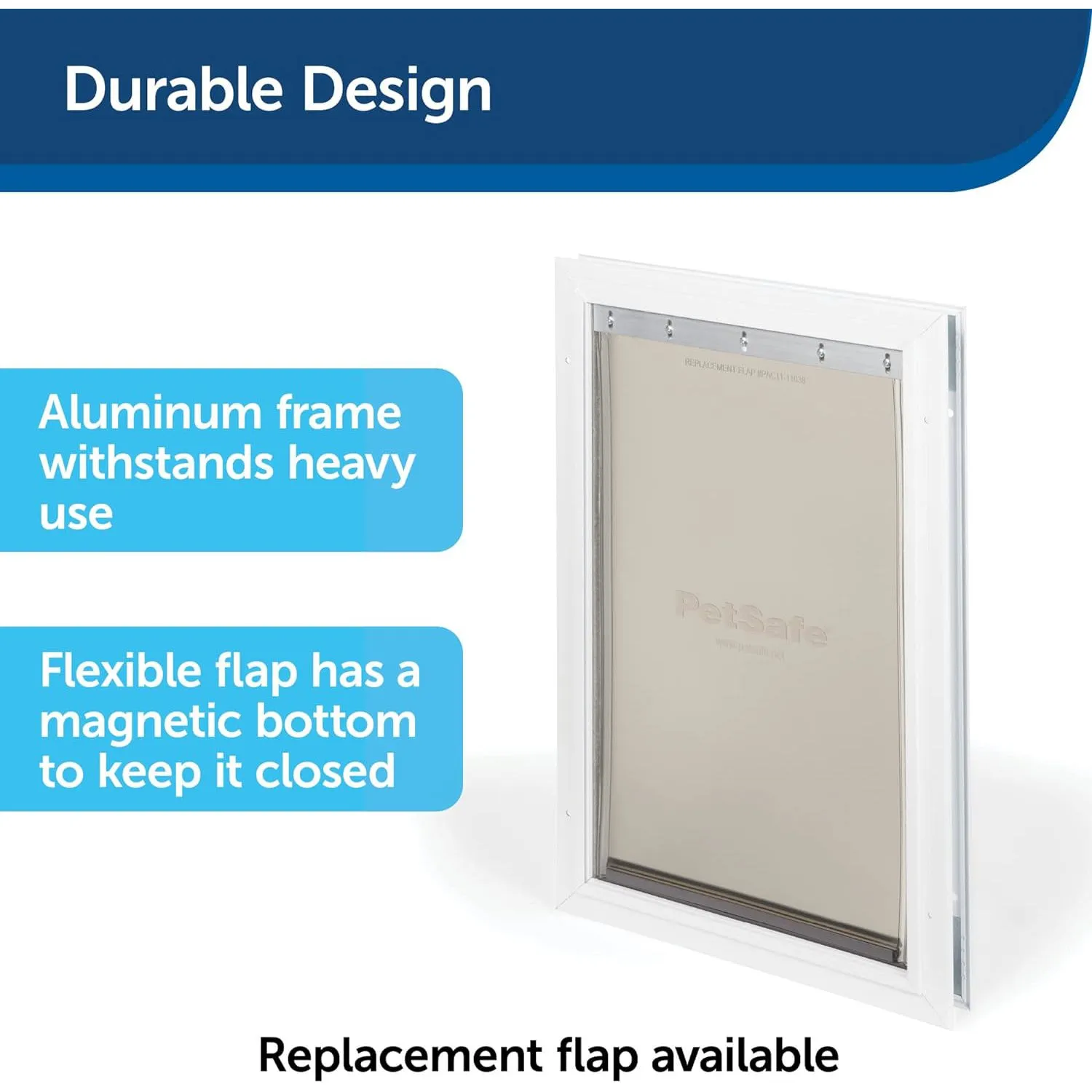 Puerta para Perros Aluminio Reforzado Raza Extra Grande Marca PetSafe 8
