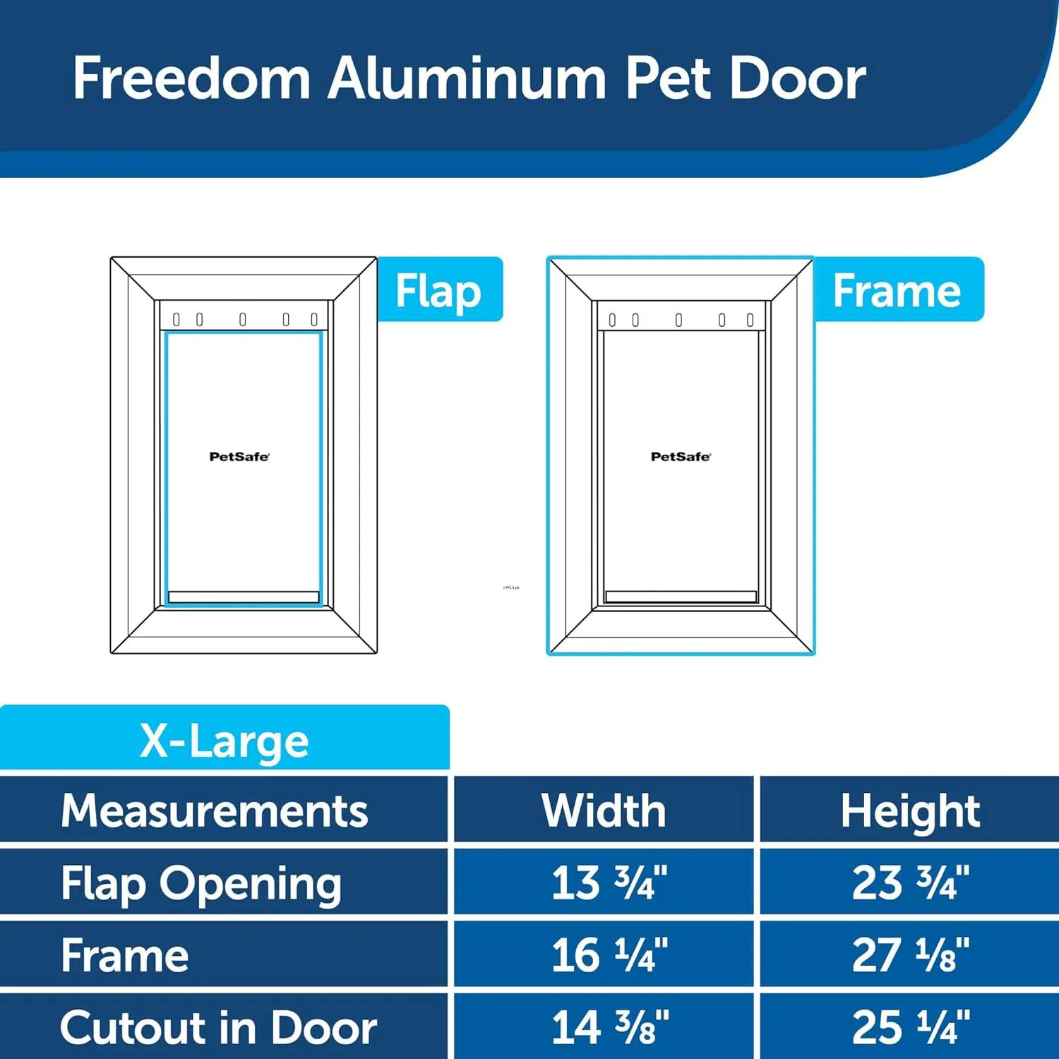 Puerta para Perros Aluminio Reforzado Raza Extra Grande Marca PetSafe 11
