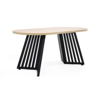 Mesa de Comedor 6 puestos Wisconsin 75x160x90 Duna