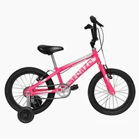 Bicicleta Infantil Sforzo Rin 16 Auxiliares Rosada