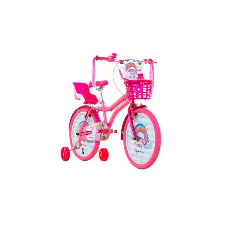 Bicicleta Gw Princess Story Rin 16 Rosada GW