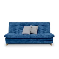 Sofá Cama 5 Posiciones Agassi 95X185X60 Tela Azul - Incluye Cojines