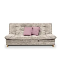 Sofá Cama 5 Posiciones Agassi 95X185X60 Tela Camel - Incluye Cojines