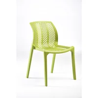 Silla Spyga Sin Brazos Fibra De Vidrio Puv Verde