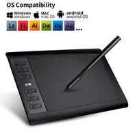 Sube Tableta Gráfica Digital de Dibujo con Lápiz Óptico