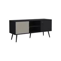 Mesa para Tv Funes Eco 55x120x40 cm Wengue + Toquilla