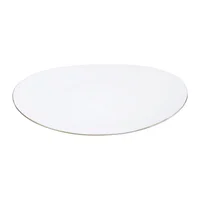 Plato Pando Redondo Boat Gold Vitro de 10.5 Pulgadas Essenza