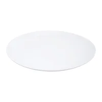 Plato Pando Redondo Luna Round en Vitro de 9.5 Pulgadas Essenza