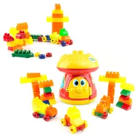 Combo Mega Bloks X80 + Hongo Didáctico: Juego Y Aprendizaje