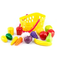 15 Pzas Frutas En Canasta: Cocina Educativa Aprende Jugando Amarillo