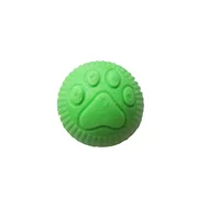 Pelota Para Perro Mediana De Goma - Verde Solepet