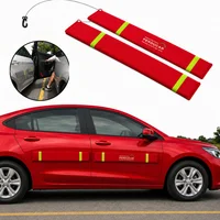 Protector de Puertas Magnético para Auto Tamaño Estándar 1 Lado Rojo