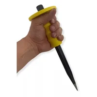 Cincel Punta Pala 12 Pulgadas 19x25 mm con Mango Protector Uyustools