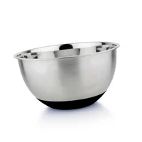Bowl Acero con Antideslizante 22 cm Novum